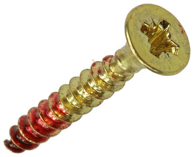 Rotadrill 1039887 - vis universelle laiton vk pzd 3.0x20mm (16) | 6 pièces
