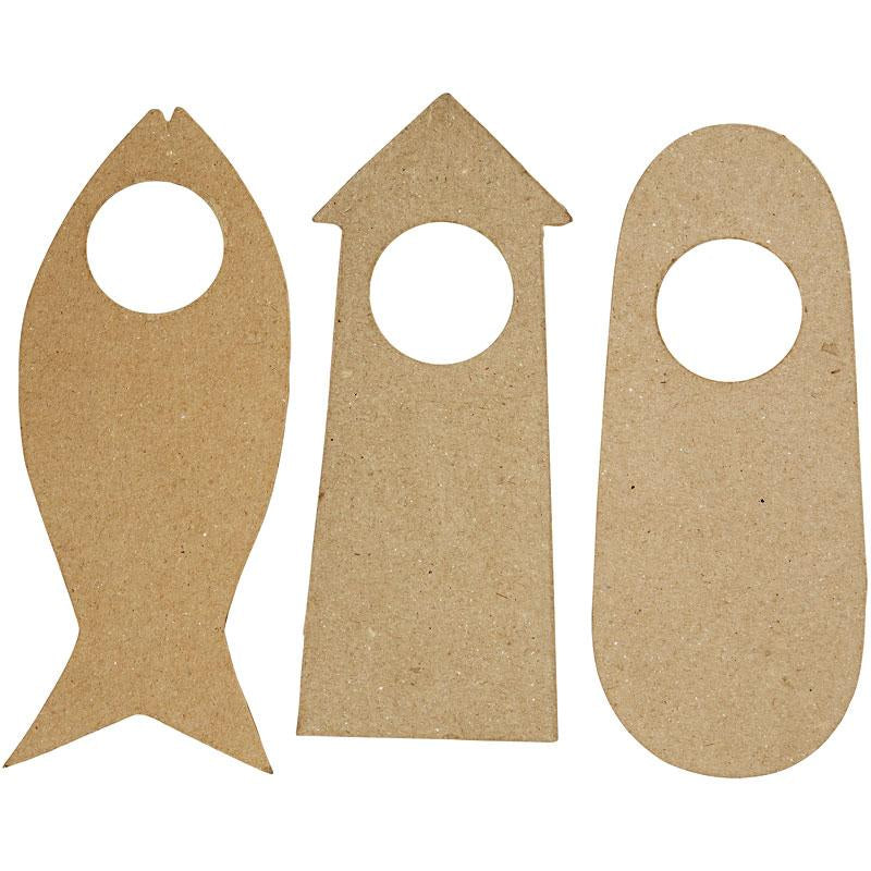 Accroche-porte Creativ company, format 10x25 cm, 6 pièces, 1 boîte