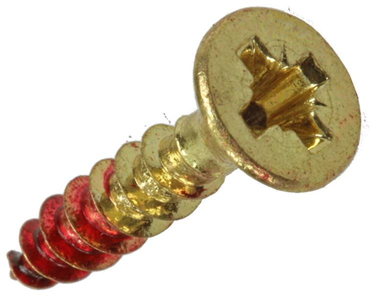 Rotadrill 1039888 - vis universelle laiton vk pzd 4,0x20mm (8) | 6 pièces