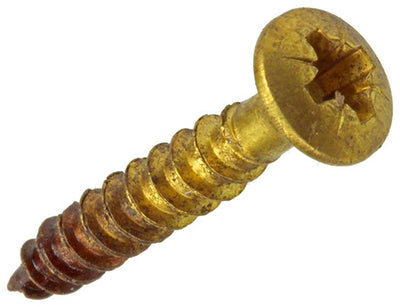 Rotadrill 1039883 - vis universelle laiton lk pzd 4,0x25mm (23) | 6 pièces