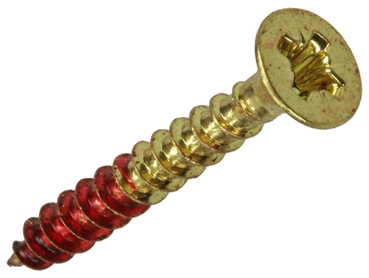 Rotadrill 1039890 - vis universelle laiton vk pzd 4.0x30mm (6) | 6 pièces
