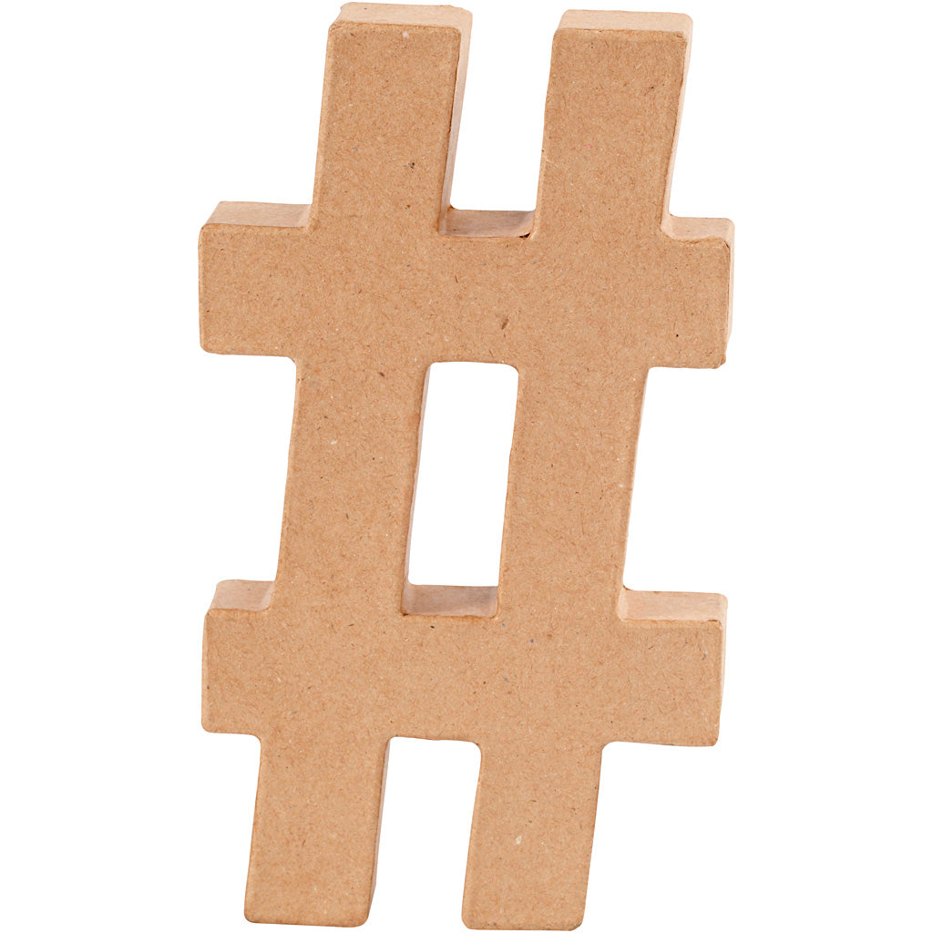 Signe de la société Creativ, #, h: 20,5 cm, épaisseur 2,5 cm, 1 pièce
