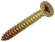 Rotadrill 1039891 - vis universelle laiton vk pzd 4.0x35mm (5) | 6 pièces