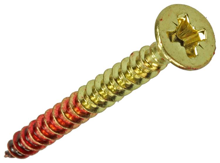 Rotadrill 1039892 - vis universelle laiton vk pzd 4.0x40mm (5) | 6 pièces