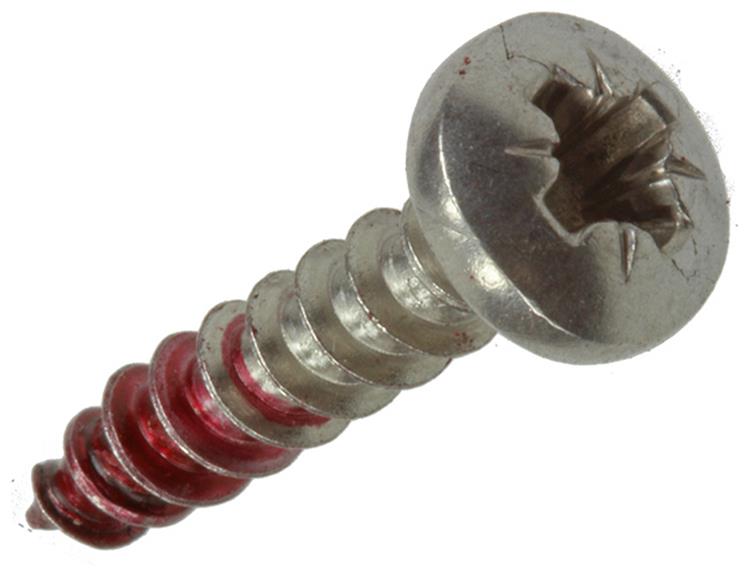 Rotadrill 1039878 - vis universelle ck pzd inox 4.0x20mm (28) | 6 pièces