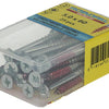 Rotadrill 1039810 - vis universelle vk pzd vz 5.0x60mm (25) | 6 pièces