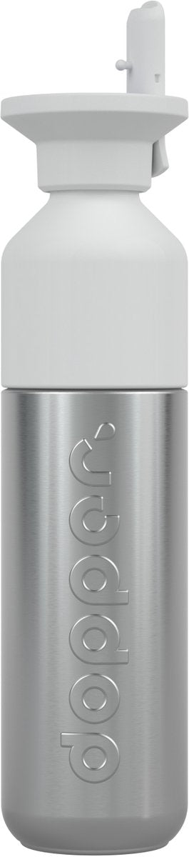 Dopper flip paille blanche + tige 490ml bundle