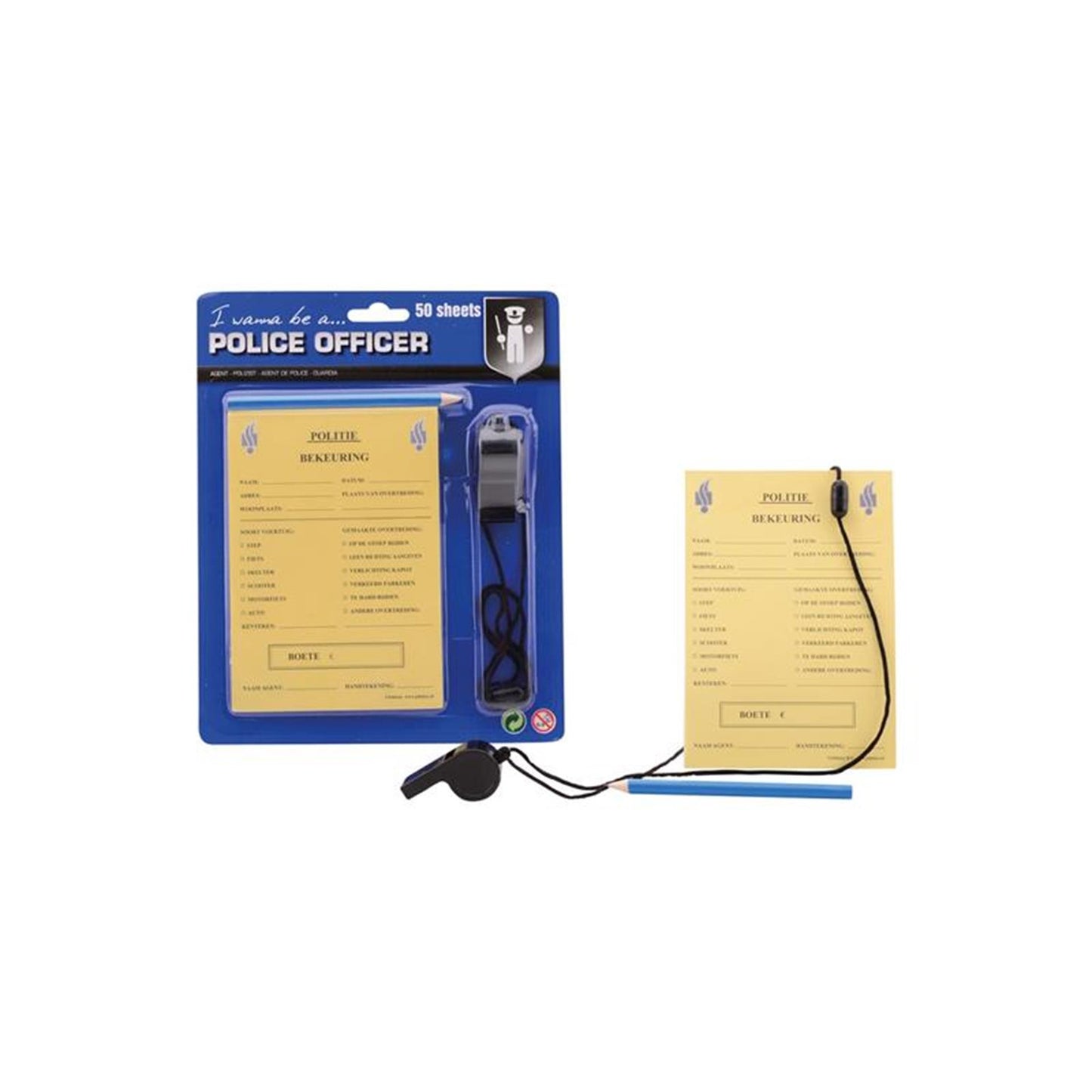 Livret de coupons de police de Johntoy