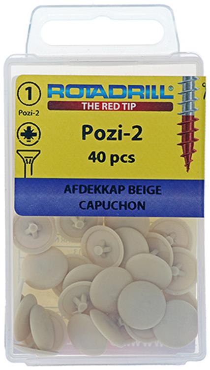 Rotadrill 1039837 - capuchon pzd 2 beige (40) | 6 pièces
