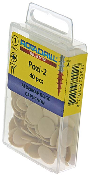Rotadrill 1039837 - capuchon pzd 2 beige (40) | 6 pièces