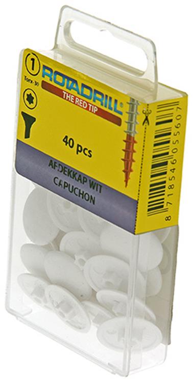 Rotadrill 1039842 - capuchon t30 blanc | 6 pièces