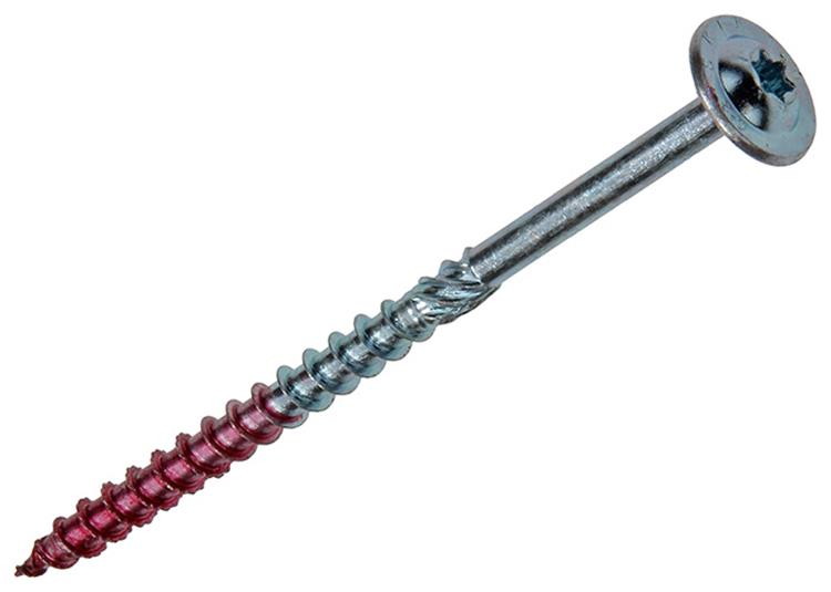 Rotadrill 1040017 - vis pour construction en bois tête bombée vz tx 8.0x140mm(15) | 4 pièces