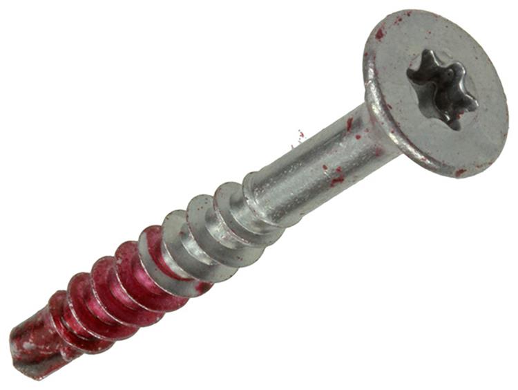 Rotadrill 1039903 - vis à bois dur autotaraudeuse sppls.acier inoxydable t25 5.0x40mm (35) | 6 pièces