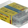 Rotadrill 1039961 - vis universelle vkpzd vz 3.0x20mm (200) | 4 pièces
