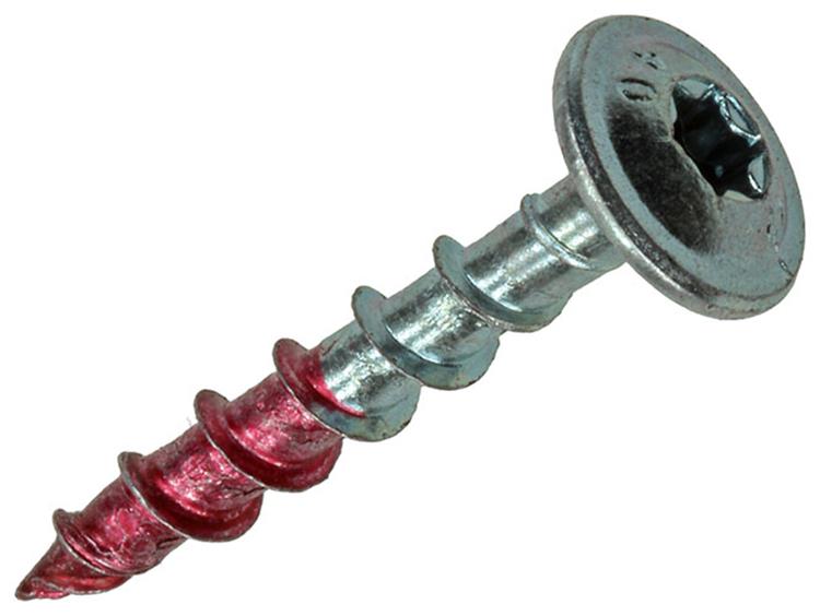 Rotadrill 1040011 - vis construction bois tête bombée vz tx 6.0x40mm (50) | 4 pièces