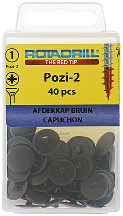 Rotadrill 1039838 - capuchon pzd 2 marron (40) | 6 pièces