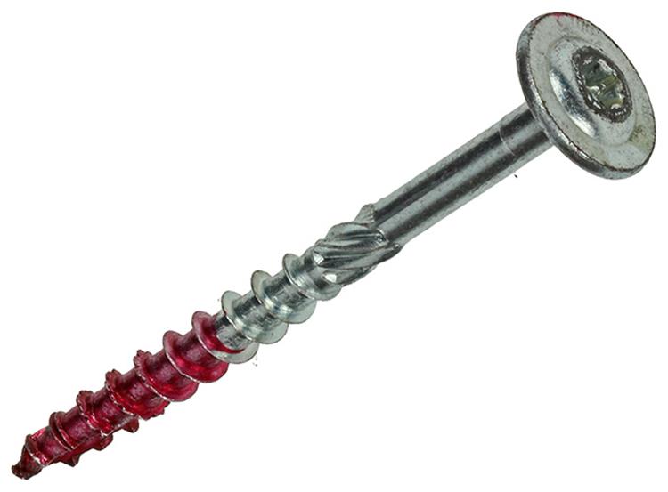 Rotadrill 1039921 - vis pour construction en bois tête bombée vz tx 8.0x100mm(4) | 6 pièces
