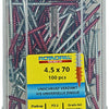 Rotadrill 1040026 - vis universelle vkpzd vz 4,5x70mm (100) | 4 pièces