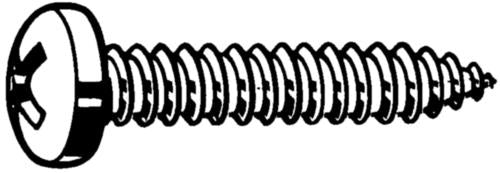 Vis à tôle st4,8x32mm d7981 | 200 pièces