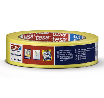 Tesa professional 1002652 - 4334 masque de précision 50 m x 30 mm | 5 pièces