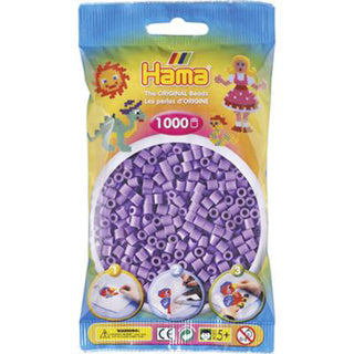 HAMA Iron Perles 1000 pièces Purple Pastel