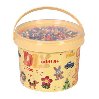 Hama Iron Beads 10000 pièces dans un seau