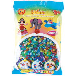 HAMA Iron Perles 3000 pièces paillettes