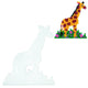 HAMA Iron Bead Board Girafe