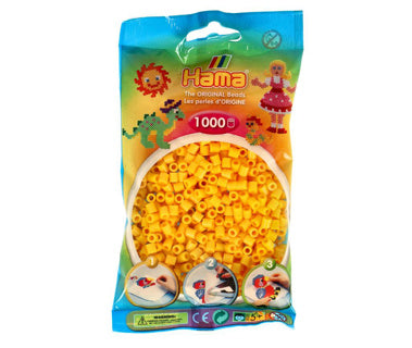 HAMA Iron Perles jaunes 1000 pièces