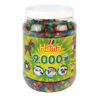 Hama String perles perles de cordes paillettes dans le pot 9000 pièces