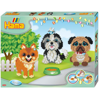 HAMA INTERNING Perles Set Dogs, 4000st.
