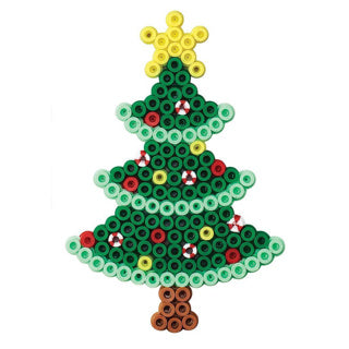Hama perles thermocollantes blister sapin de Noël 450 pièces | 6 pièces
