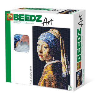 Ses Beedz Art - Vermeer, fille avec la perle