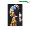 Ses Beedz Art - Vermeer, fille avec la perle