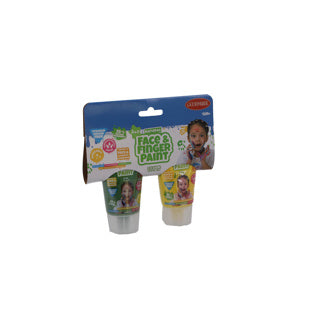 Paint doigt pour visage naturel 2 Assorties de pack