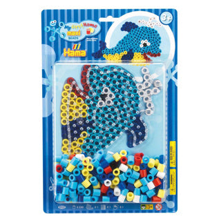 HAMA String Bead Set Maxi Dolphin, 250st.
