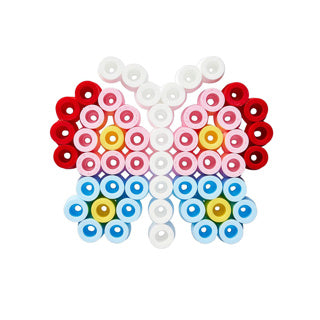 Hama perles à repasser maxi 100 pièces papillon | 5 pièces