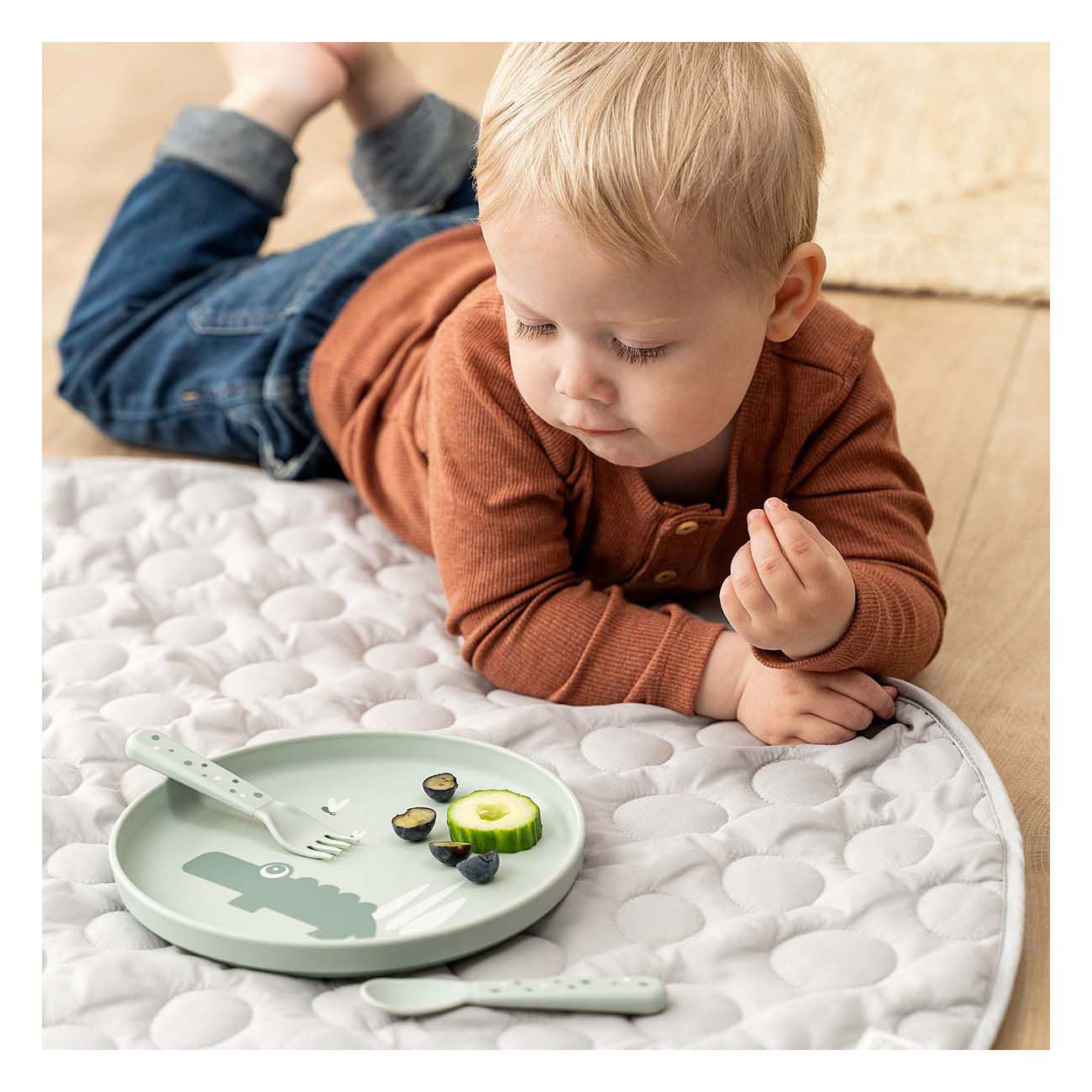 Fait par Deer Children's Board Croco Green