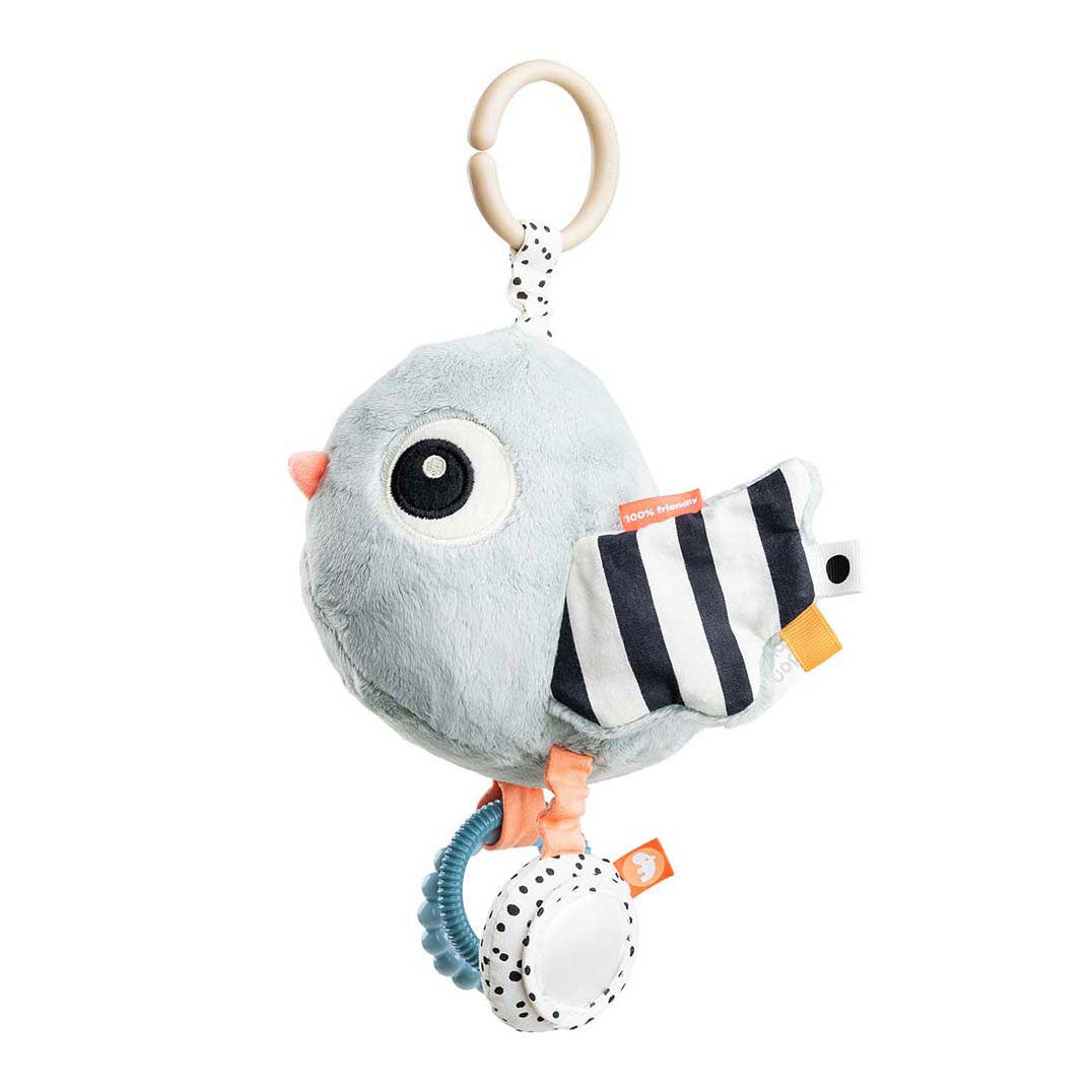 Fait par des activités de cerf Toys Sensory Birdee Blue