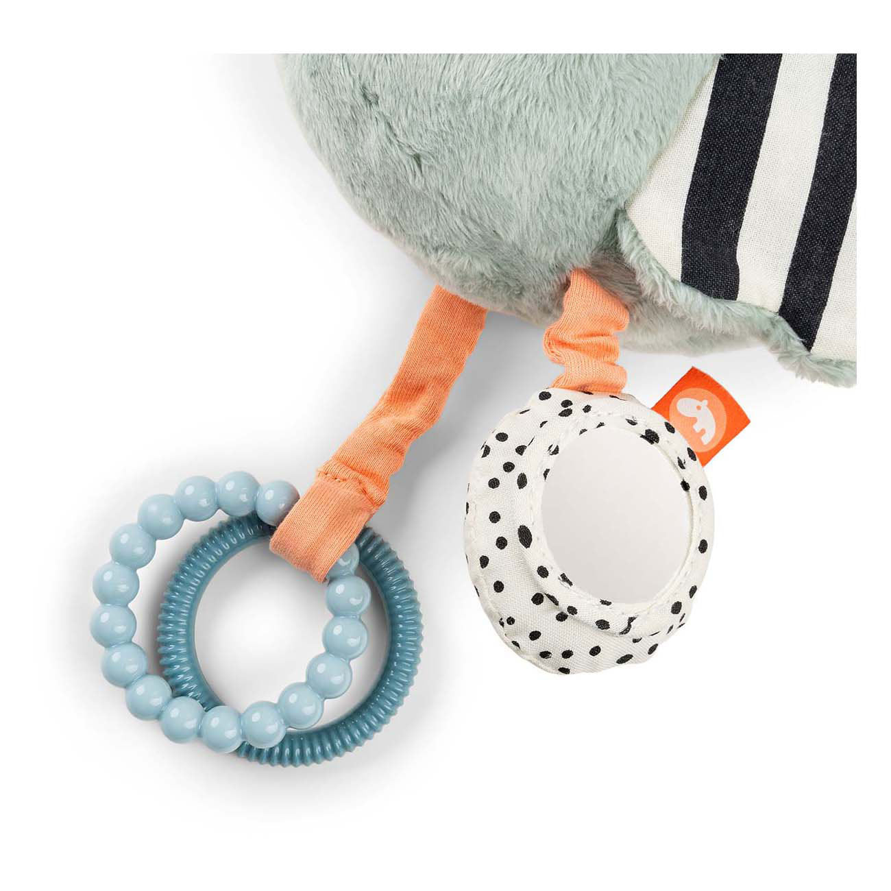 Fait par des activités de cerf Toys Sensory Birdee Blue