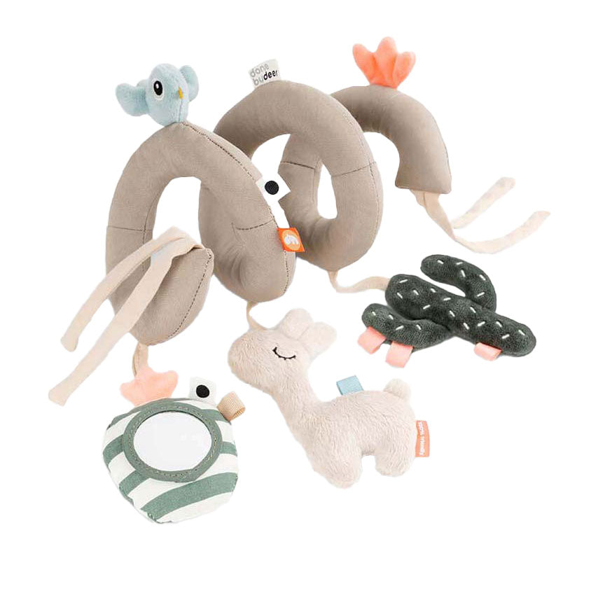 Fait par les activités de cerf spiral lalee beige