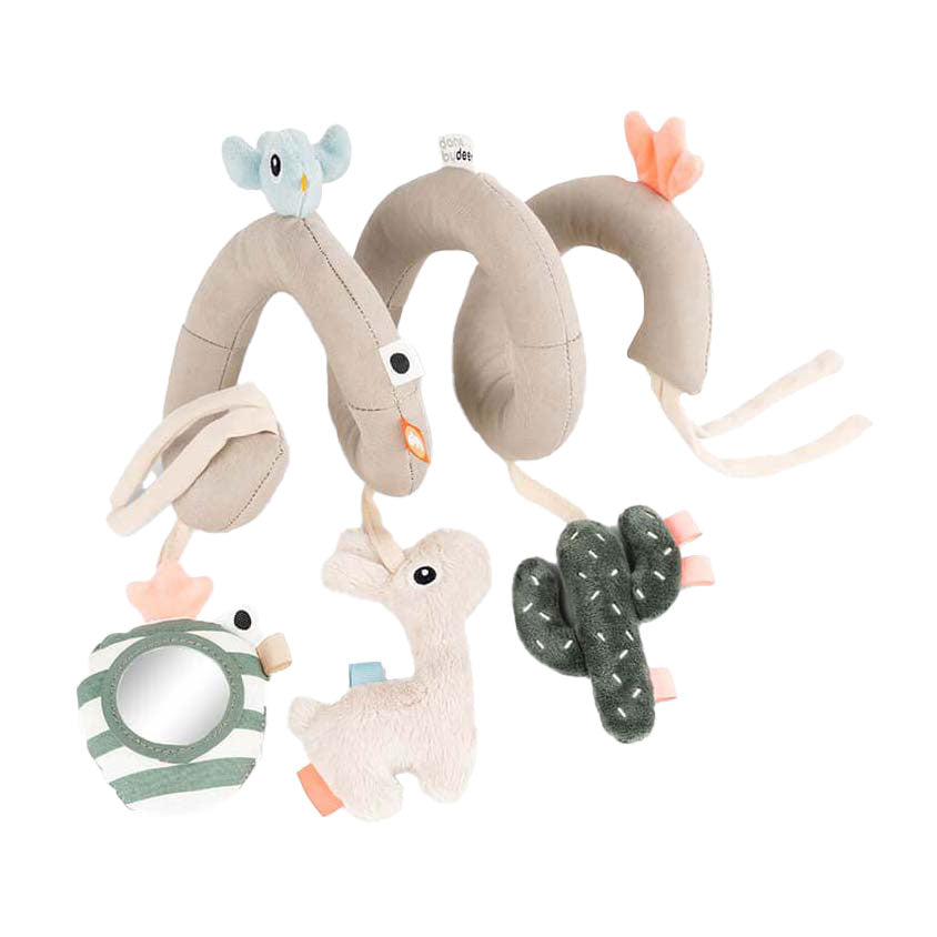 Fait par les activités de cerf spiral lalee beige