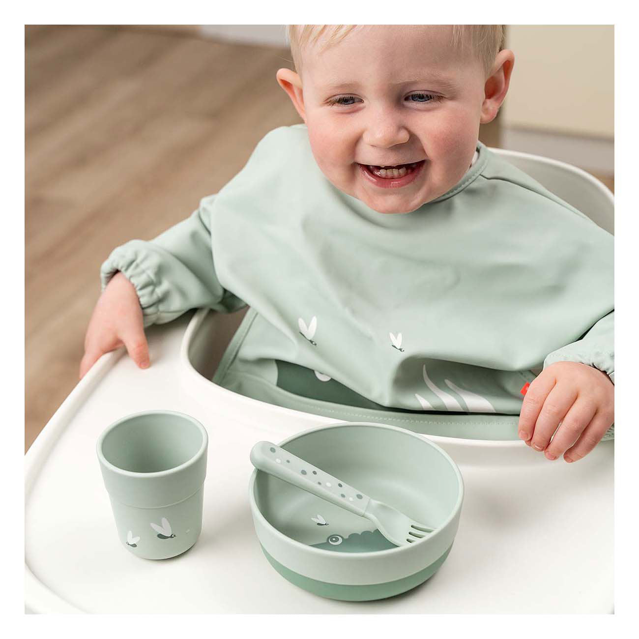 Fait par le bol de nourriture de cerf Croco Green