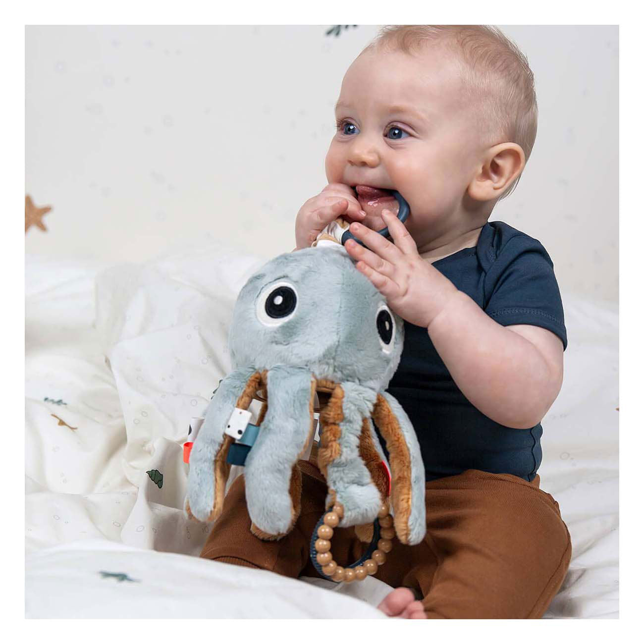 Fait par des jouets d'activité de cerf Jelly Blauw