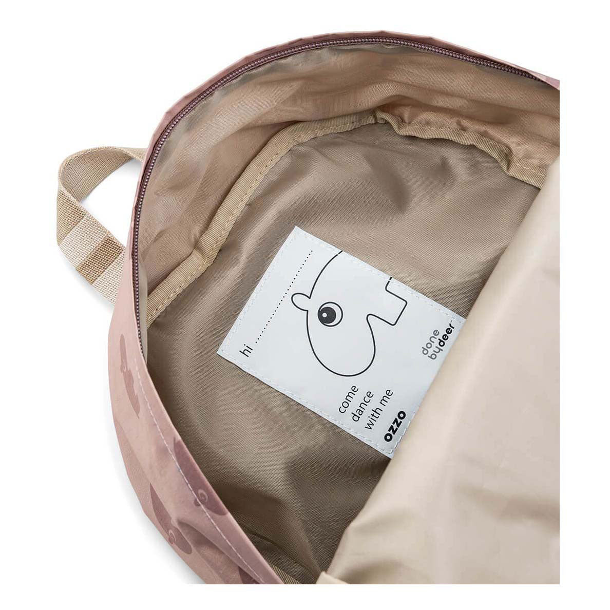 Fait par Deer Children's Sackepack Ozzo Pink 5 L