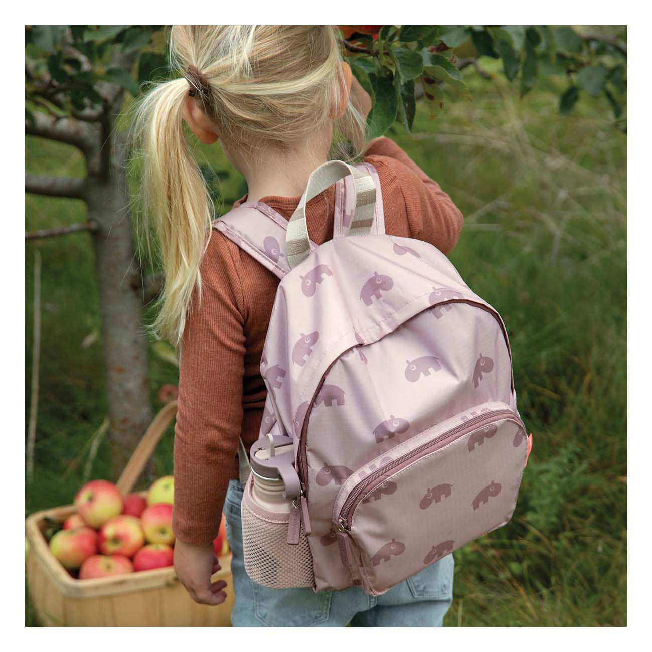 Fait par Deer Children's Sackepack Ozzo Pink 5 L