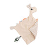 Fait par le tissu de tétiage de cerf lamee beige