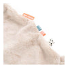 Fait par le tissu de tétiage de cerf lamee beige