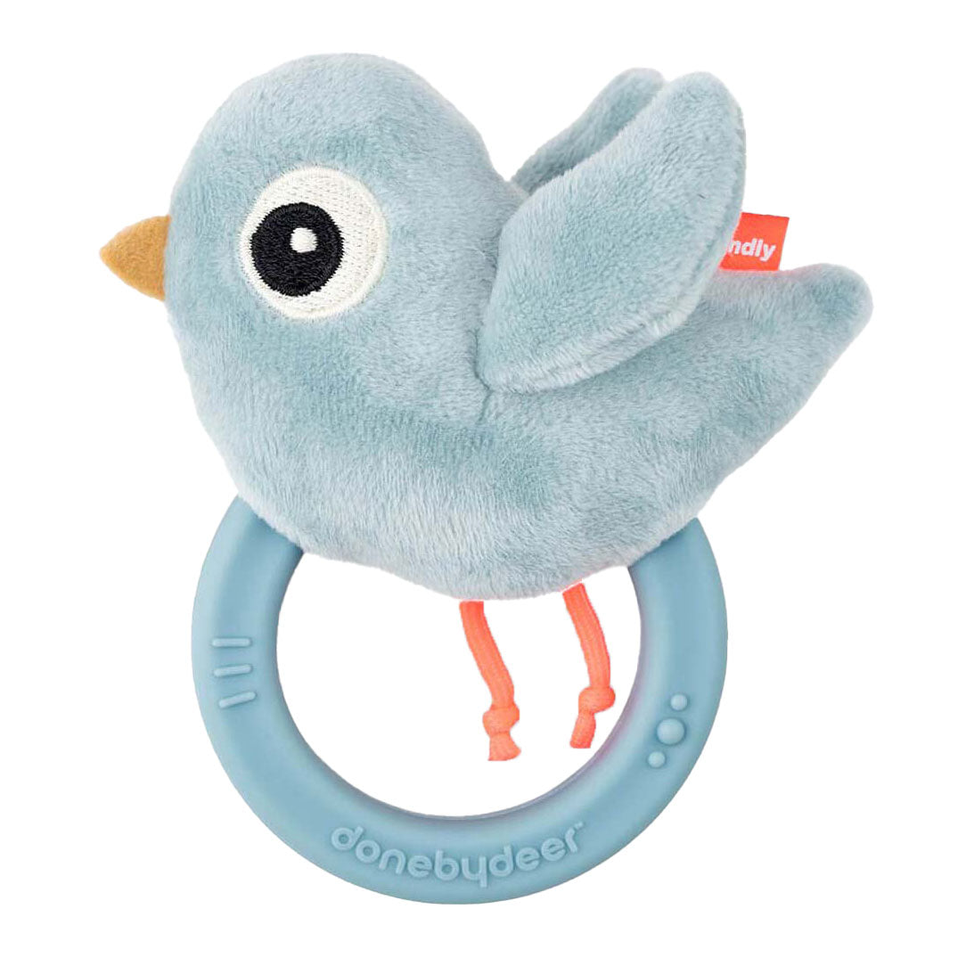 Fait par le cerf Rammelaar avec du cordon Birdee Blauw