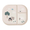 Fait par les compartiments de cerf Kleine Farm Beige